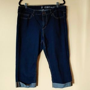 - NY&C curvy skinny crop size 16
